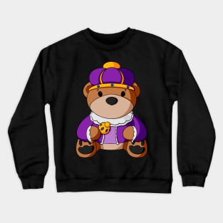 Royal Teddy Bear Crewneck Sweatshirt